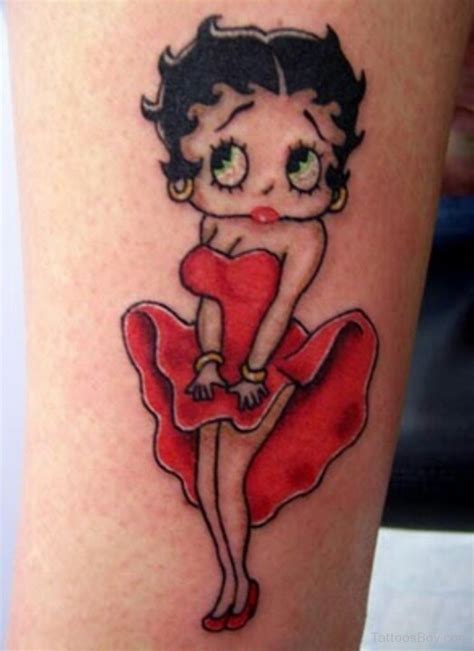 betty boop with tattoos